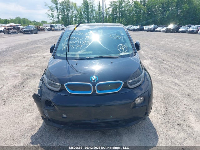 2017 Bmw I3 Rex მანქანა იყიდება აუქციონზე, vin: WBY1Z8C57HV889179, აუქციონის ნომერი: 12520666