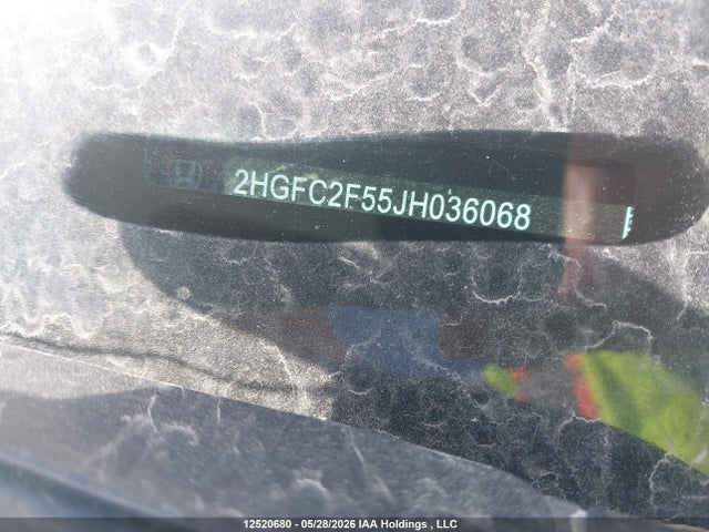 Aukcja sprzedaży 2018 Honda Civic Lx, vin: 2HGFC2F55JH036068, numer aukcji: 12520680