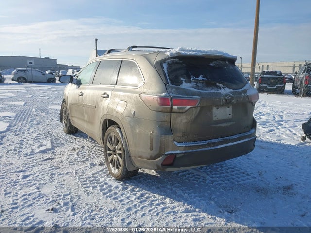 Toyota Highlander Xle 2014 5TDJKRFH3ES007688 Image 3