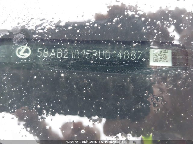 Aukcja sprzedaży 2024 Lexus Es 300h 300h, vin: 58AB21B15RU014887, numer aukcji: 12520726