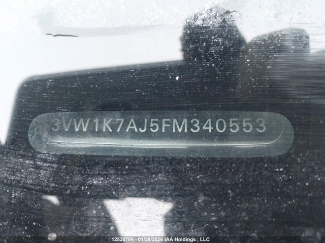 3VW1K7AJ5FM340553 Volkswagen Jetta 2.0l Trendline/2.0l Trendline+