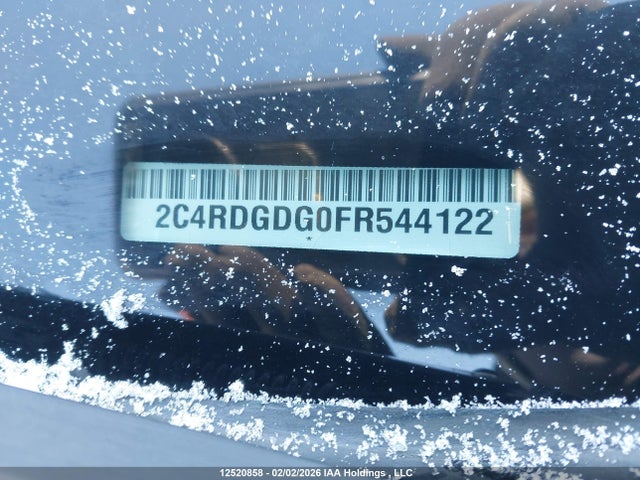 2C4RDGDG0FR544122 Dodge Grand Caravan