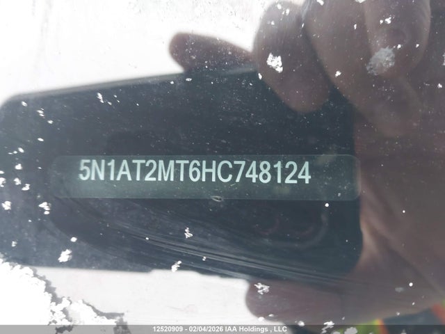 5N1AT2MT6HC748124 Nissan ROGUE S/SV
