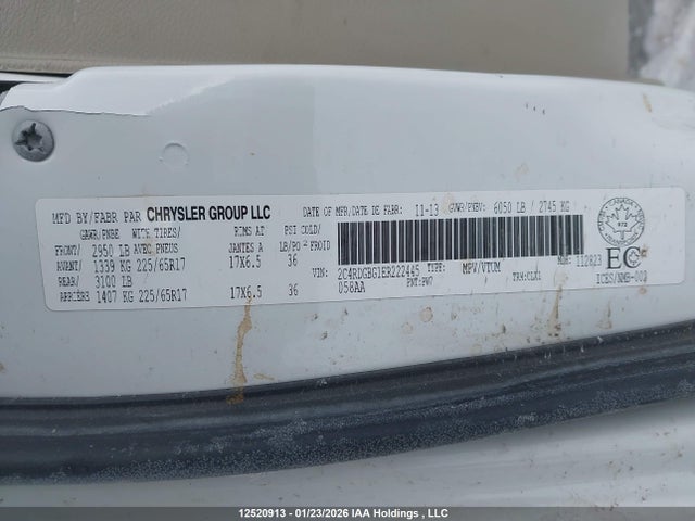 2C4RDGBG1ER222445 Dodge Grand Caravan Se