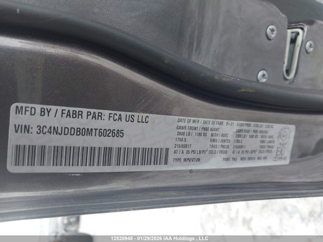 Jeep Compass Trailhawk 2021 3C4NJDDB0MT602685 Image 19
