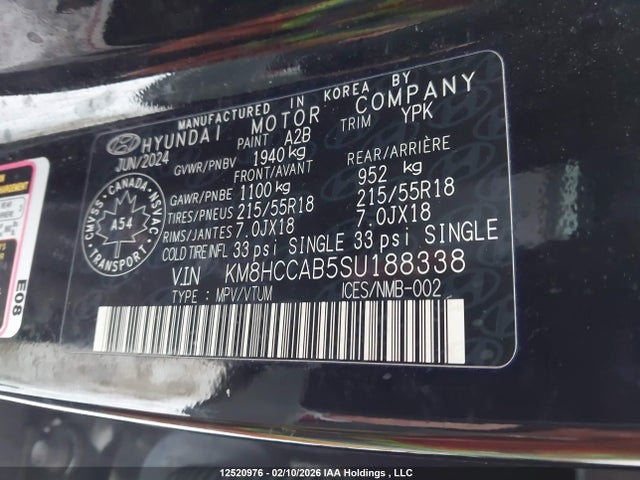 KM8HCCAB5SU188338 Hyundai Kona Preferred Awd With Trend Package