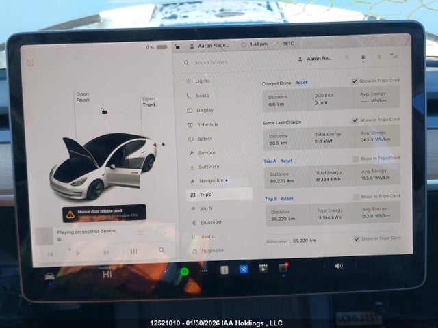 Aukcja sprzedaży 2021 Tesla Model 3, vin: 5YJ3E1EA2MF023308, numer aukcji: 12521010