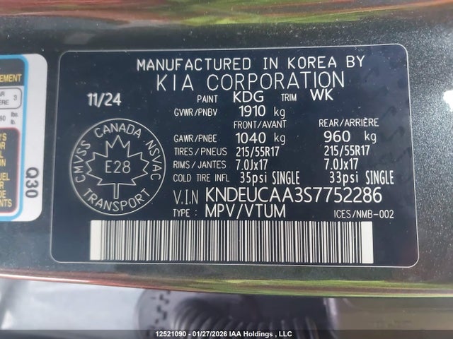 KIA Seltos 2025 KNDEUCAA3S7752286 Image 9