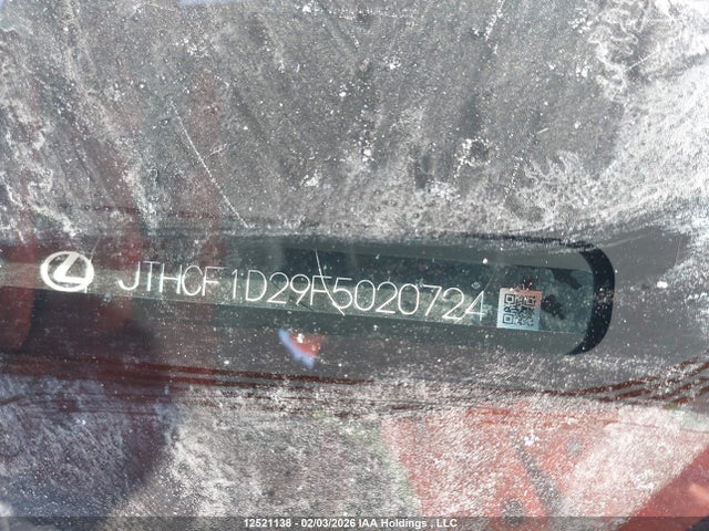 JTHCF1D29F5020724 Lexus IS 250