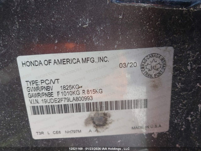 Acura Ilx Premium 2020 19UDE2F79LA800993 Image 9