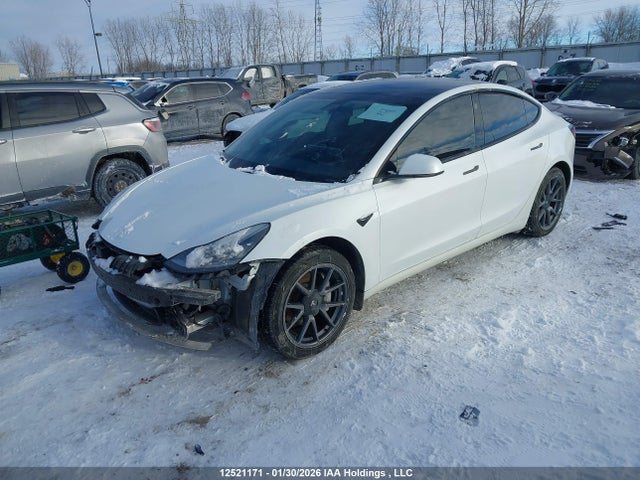 12521171 :رقم المزاد ، 5YJ3E1EA6MF848607 vin ، 2021 Tesla Model 3 مزاد بيع