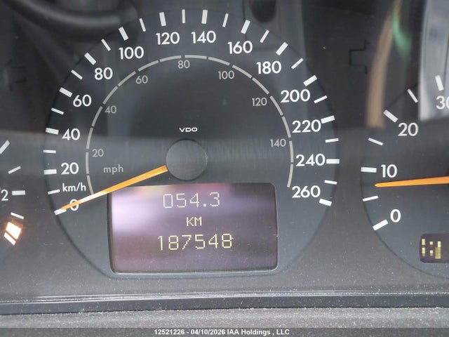 12521226 :رقم المزاد ، WDBLJ65G1YF158728 vin ، 2000 Mercedes-benz Clk 320 مزاد بيع