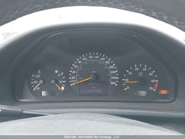 12521226 :رقم المزاد ، WDBLJ65G1YF158728 vin ، 2000 Mercedes-benz Clk 320 مزاد بيع