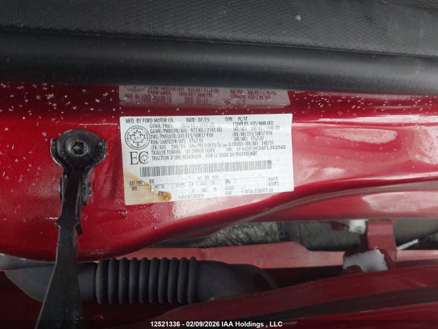 1FADP3K24FL352542 Ford FOCUS SE