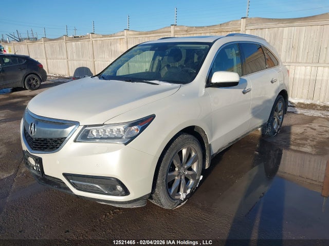 Acura Mdx Elite Package 2016 5FRYD4H84GB502772 Image 2