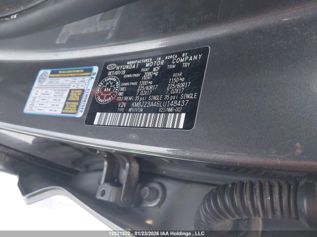 KM8J23A46LU148437 Hyundai Tucson Essential Fwd
