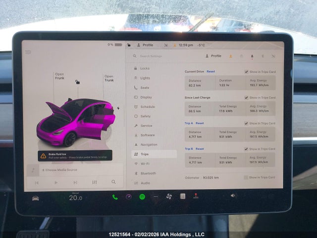 7SAYGDEE2NF469001 Tesla Model Y