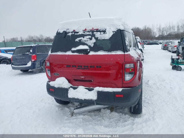 12521576 :رقم المزاد ، 3FMCR9BN8SRF74439 vin ، 2025 Ford Bronco Sport Big Bend مزاد بيع