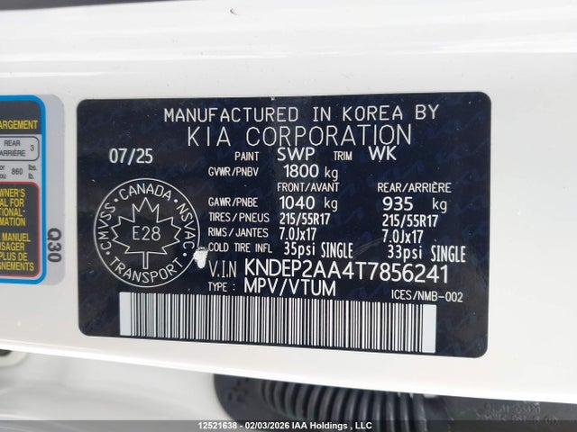 KNDEP2AA4T7856241 KIA Seltos