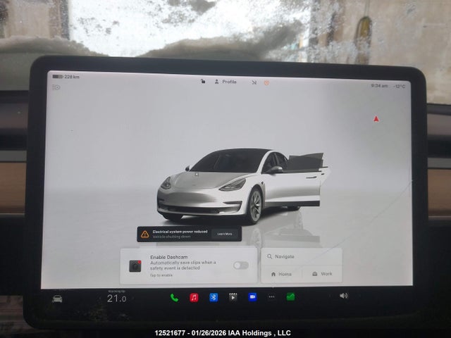 5YJ3E1EA9NF167567 Tesla MODEL 3