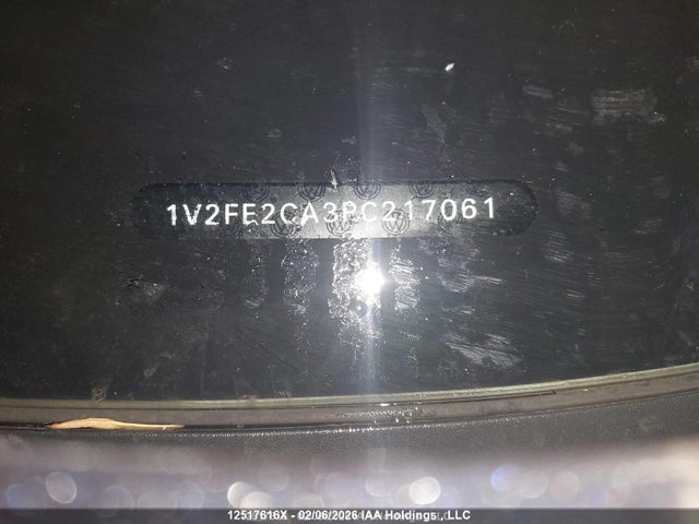 12517616 :رقم المزاد ، 1V2FE2CA3PC217061 vin ، 2023 Volkswagen Atlas Cross Sport 3.6 Fsi Execline مزاد بيع