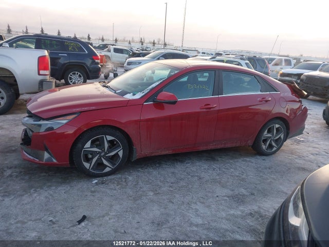 12521772 :رقم المزاد ، KMHLN4AG6NU288555 vin ، 2022 Hyundai Elantra Ultimate Ivt مزاد بيع