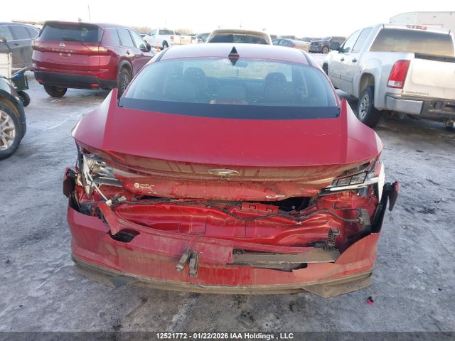 12521772 :رقم المزاد ، KMHLN4AG6NU288555 vin ، 2022 Hyundai Elantra Ultimate Ivt مزاد بيع