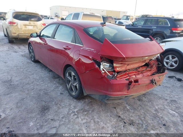 12521772 :رقم المزاد ، KMHLN4AG6NU288555 vin ، 2022 Hyundai Elantra Ultimate Ivt مزاد بيع