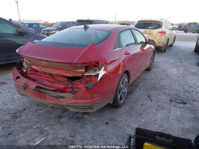 12521772 :رقم المزاد ، KMHLN4AG6NU288555 vin ، 2022 Hyundai Elantra Ultimate Ivt مزاد بيع