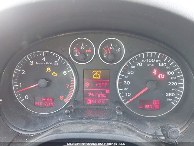 Aukcja sprzedaży 2006 Audi A3 3.2 S Line, vin: WAUKD78P66A154784, numer aukcji: 12521781