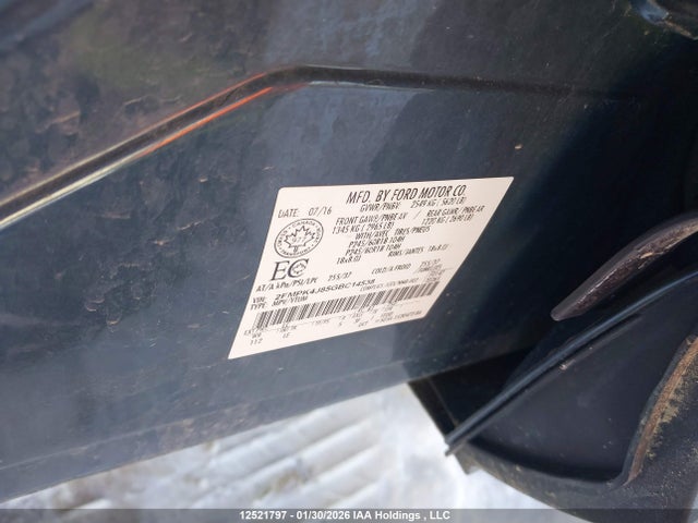 Продажа на аукционе авто 2016 Ford Edge Sel, vin: 2FMPK4J85GBC14538, номер лота: 12521797