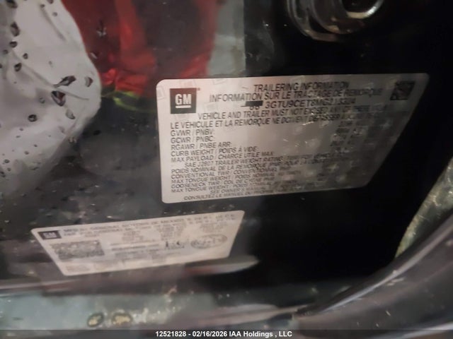 3GTU9CET8MG213324 GMC Sierra 1500 Elevation