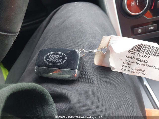 SALCP2FX1KH785330 Land Rover Discovery Sport Se
