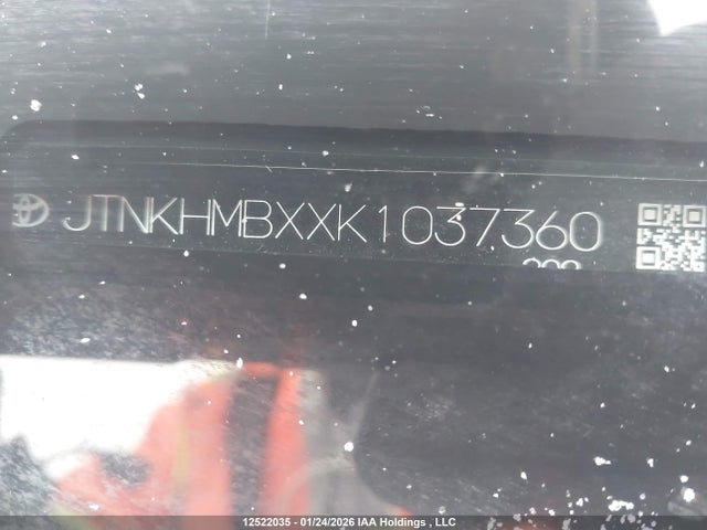 JTNKHMBXXK1037360 Toyota C-HR XLE