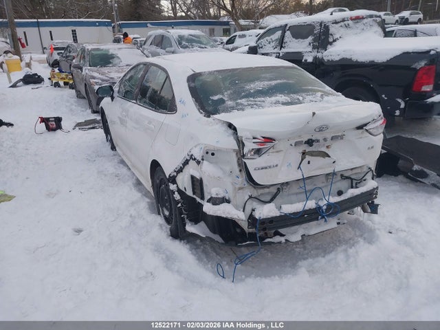 12522171 :رقم المزاد ، 5YFBPRBE7LP016627 vin ، 2020 Toyota Corolla Le مزاد بيع