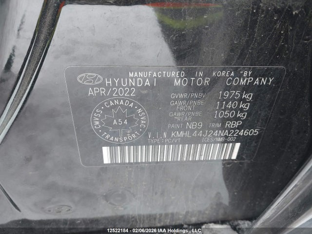 KMHL44J24NA224605 Hyundai Sonata Sport