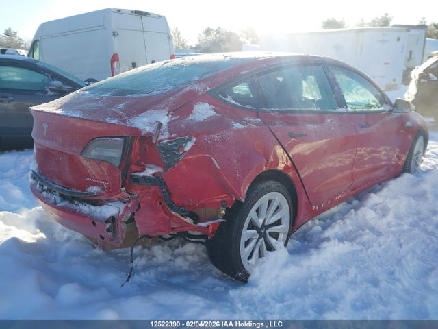 Продаж на аукціоні авто 2022 Tesla Model 3, vin: 5YJ3E1EB0NF255156, номер лоту: 12522390
