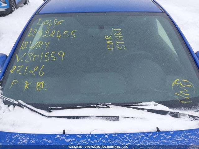 Subaru WRX 2018 JF1VA1A67J8801559 Image 18