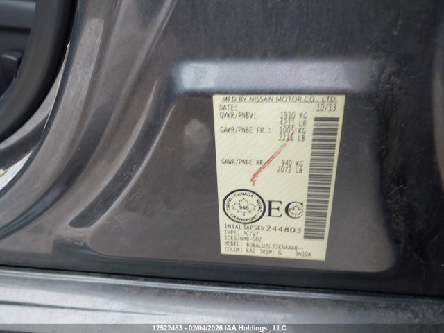 1N4AL3AP5EN244803 Nissan Altima