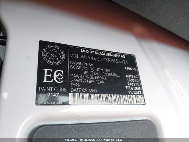 W1Y4KCHYXRP653524 Mercedes-Benz Sprinter 2500