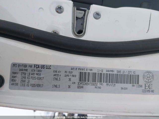 Dodge JOURNEY SE 2017 3C4PDCAB5HT558252 Image 9