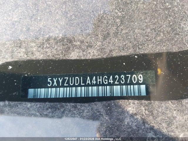 5XYZUDLA4HG423709 Hyundai SANTA FE SPORT