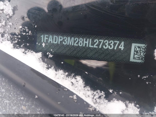 1FADP3M28HL273374 Ford FOCUS SEL