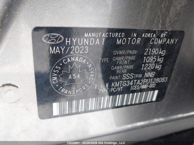 Genesis G70 Prestige 2023 KMTG34TA2PU128083 Image 9