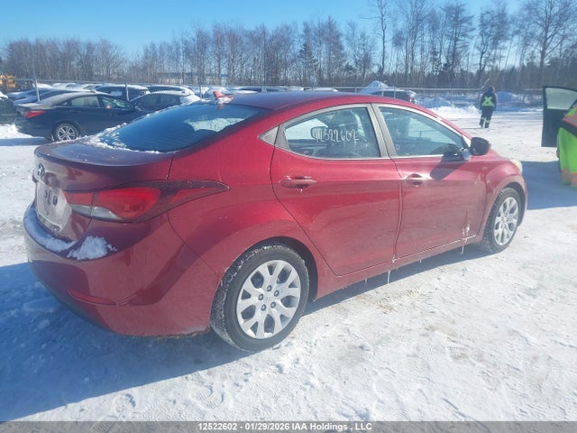 5NPDH4AE0EH532791 Hyundai ELANTRA GL