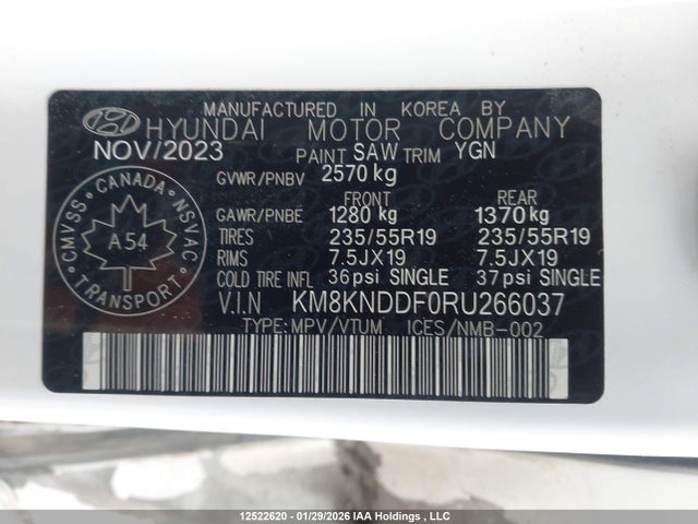 KM8KNDDF0RU266037 Hyundai Ioniq 5 Preferred Long Range