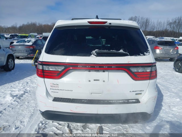 2015 Dodge Durango Limited მანქანა იყიდება აუქციონზე, vin: 1C4RDJDG0FC240584, აუქციონის ნომერი: 12522673