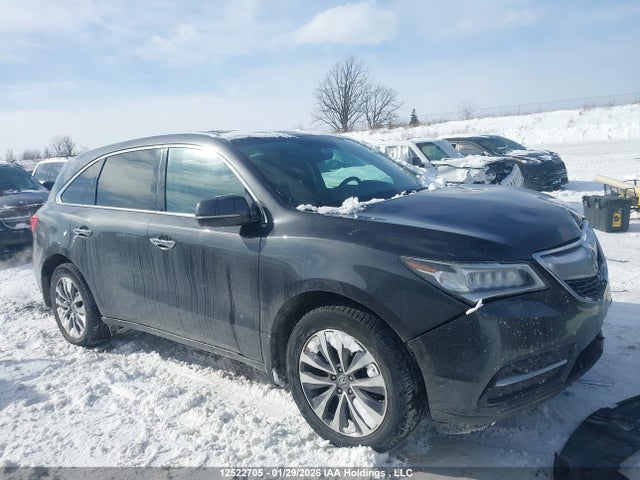 2015 Acura Mdx Technology Package მანქანა იყიდება აუქციონზე, vin: 5FRYD4H65FB504883, აუქციონის ნომერი: 12522705