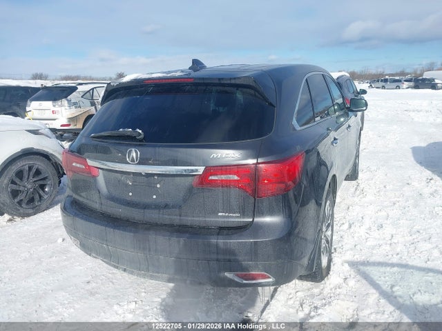 2015 Acura Mdx Technology Package მანქანა იყიდება აუქციონზე, vin: 5FRYD4H65FB504883, აუქციონის ნომერი: 12522705