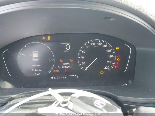 2025 Honda Civic Hybrid Sport/sport Touring მანქანა იყიდება აუქციონზე, vin: 2HGFE4F83SH005144, აუქციონის ნომერი: 12522758